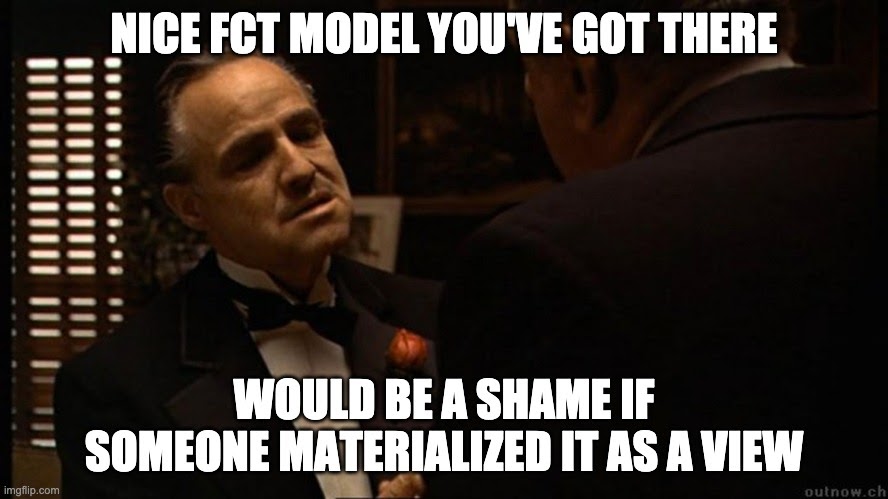 choose your materializations wisely choose your materializations wisely